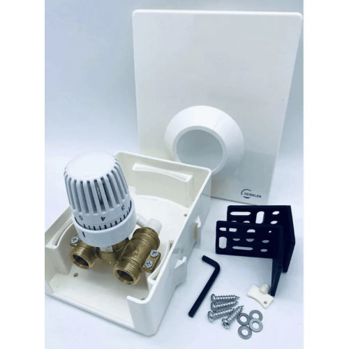 Регулировочный короб TIM TCB-K-01 с термостатическим клапаном Регулировочный короб TIM TCB-K-01 с термостатическим клапаном