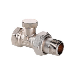 Клапан настроечный прямой Valtec 1/2" арт.VT.020.N.04