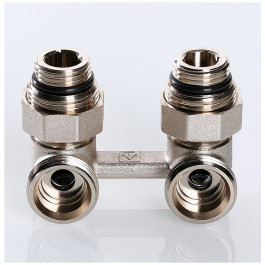 Узел нижнего подключения радиатора Valtec 1/2"x3/4" арт.VT.345.KNA.E04