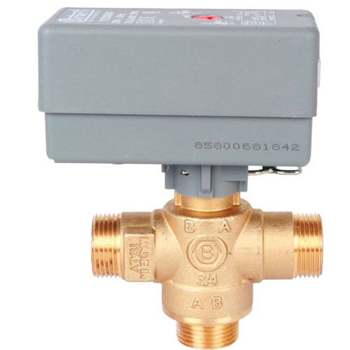 Клапан 3-х ходовой с сервоприводом 230В Stout SVM-0170-300020 НР 3/4" Клапан 3-х ходовой с сервоприводом 230В Stout SVM-0170-300020 НР 3/4"