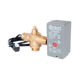 Клапан 3-х ходовой с сервоприводом 230В Stout SVM-0170-300020 НР 3/4"