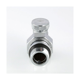 Клапан настроечный угловой Valtec 1/2"x3/4" арт.VT.019.NER.04 с переходом на евроконус