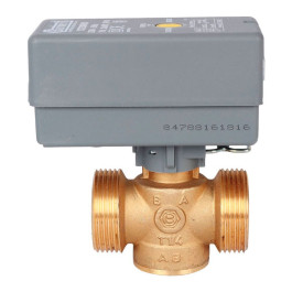 Клапан 2х-ходовой с сервоприводом 230В Stout SVM-0070-200132 НР 1 1/4"