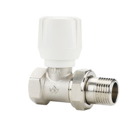 Клапан радиаторный прямой Varmega 1/2" резьба ВР/НР