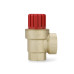 Клапан предохранительный Varmega 1 1/4"-1 1/2",ВР-ВР резьба, 3Бар, мембранный