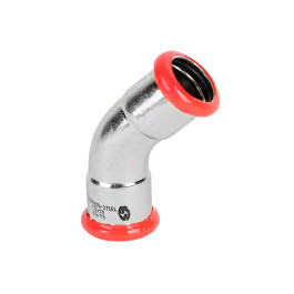 Колено из оцинкованной стали MVI 15 мм