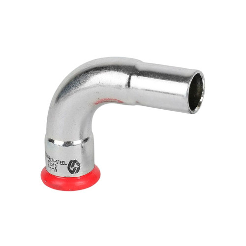 Колено 90° ВН из оцинкованной стали MVI 15 мм Колено 90° ВН из оцинкованной стали MVI 15 мм