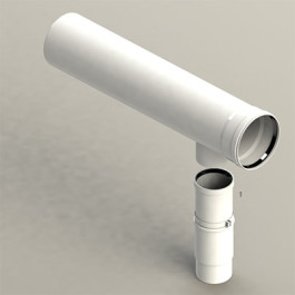 Коллектор дымовых газов Groppalli 200/100 для конденсационных котлов Time Power 90K-160K до 270 кВт