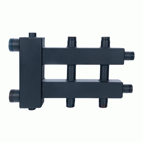 Коллектор Rommer с гидрострелкой (дублер компакт) 3 контура Коллектор Rommer с гидрострелкой (дублер компакт) 3 контура