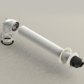 Комплект дымохода Groppalli коаксильный 60/100 мм горизонтальный