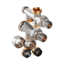 Регулирующий узел Valtec 1/2"x100%x3/4" арт.VT.225K.N.E04100 под евроконус