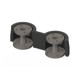 Комплект переходных фланцев Elsen DN50 на DN40