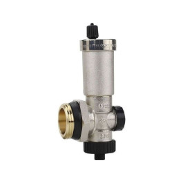 Концевая группа Varmega 1" с дренажным вентилем и автоматическим воздухоотводчиком