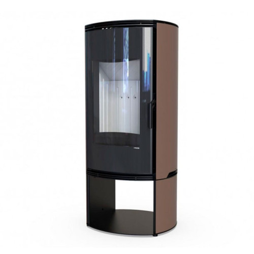 Печь-камин Defro Home Orbis Log 9 кВт коричневая сталь Печь-камин Defro Home Orbis Log 9 кВт коричневая сталь