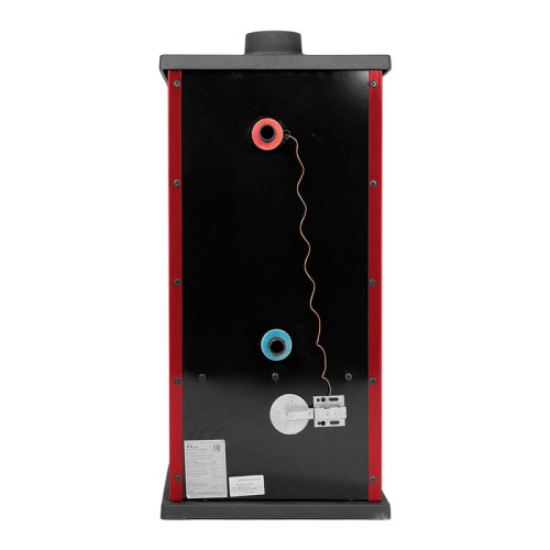 Печь-камин MBS Thermo Vesta Plus dark red