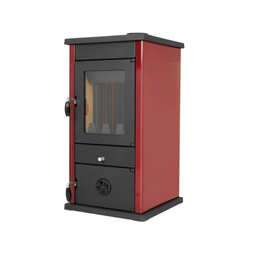 Печь-камин MBS Thermo Vesta Plus dark red