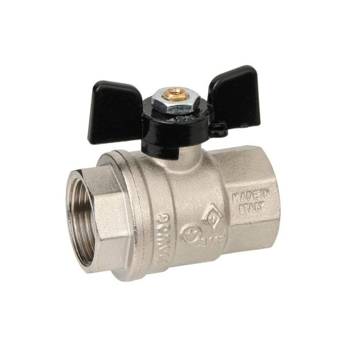 Кран шаровый Bugatti Oregon 302 1/2" ВР/ВР ручка-бабочка