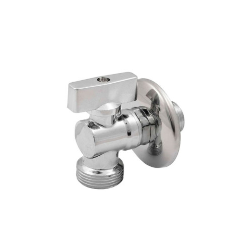 Кран шаровой ELSEN угловой 3/4"x1/2" НН ручка-бабочка Кран шаровой ELSEN угловой 3/4"x1/2" НН ручка-бабочка