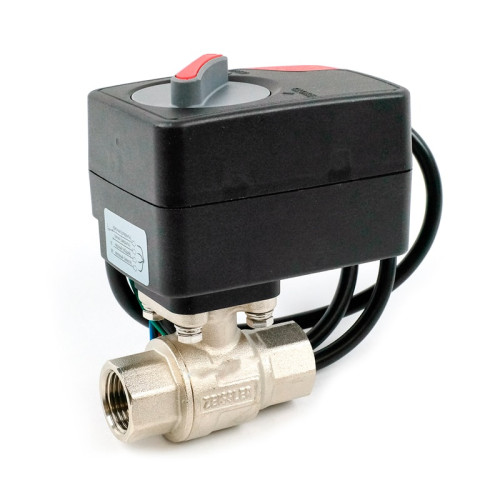 Кран с электроприводом TIM 220В 1" Кран с электроприводом TIM 220В 1"