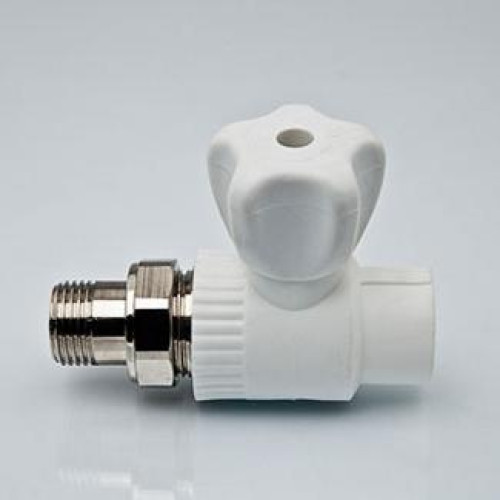 Кран шаровой для радиаторов прямой Tebo D 25 x 3/4"