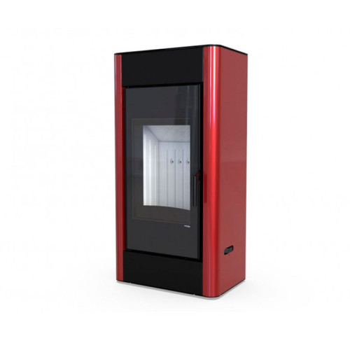 Печь-камин Defro Home Solum 9 кВт красная сталь Печь-камин Defro Home Solum 9 кВт красная сталь