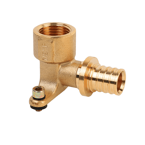 Угол с крепежом ВР резьба MVI 16х1/2" мм