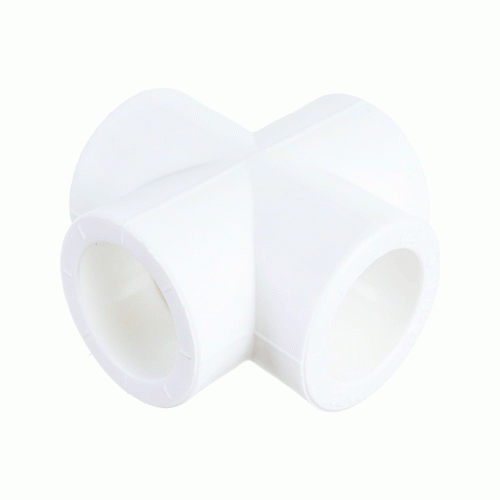 Крестовина равнопроходная полипропиленовая Политэк 20 мм