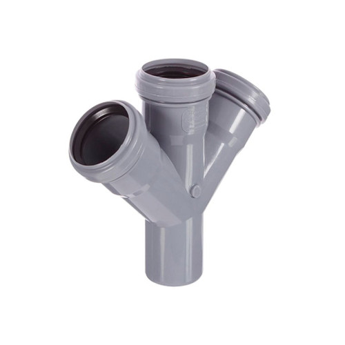 Крестовина одноплоскостная канализационная Sinikon Standart 45º 110х110х110 мм Крестовина одноплоскостная канализационная Sinikon Standart 45º 110х110х110 мм