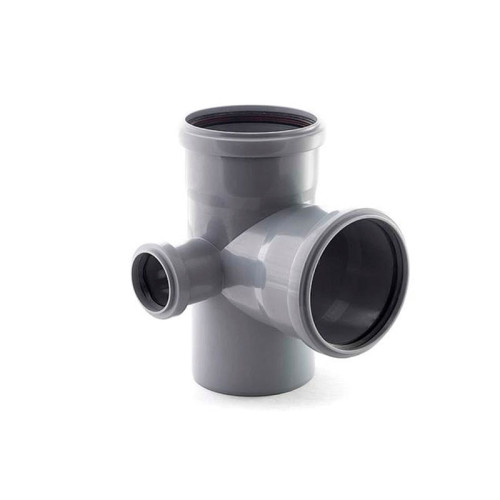 Крестовина двухсторонняя канализационная Sinikon Standart 87º 110х110х50 мм Крестовина двухсторонняя канализационная Sinikon Standart 87º 110х110х50 мм