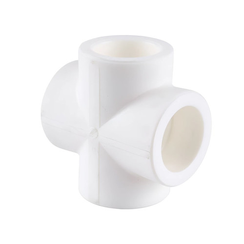 Крестовина равносторонняя полипропиленовая Fusitek 25мм