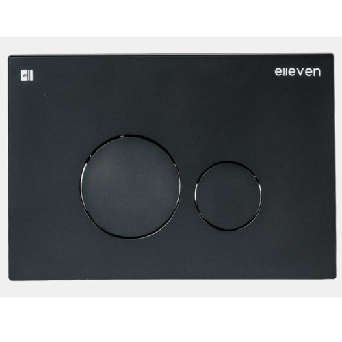 Кнопка смыва Elleven для инсталляции круглая черная Кнопка смыва Elleven для инсталляции круглая черная