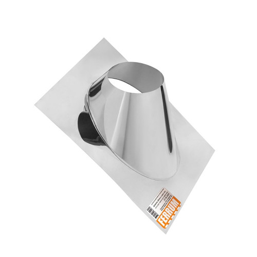 Крышная разделка угловая Ferrum Ø300 мм