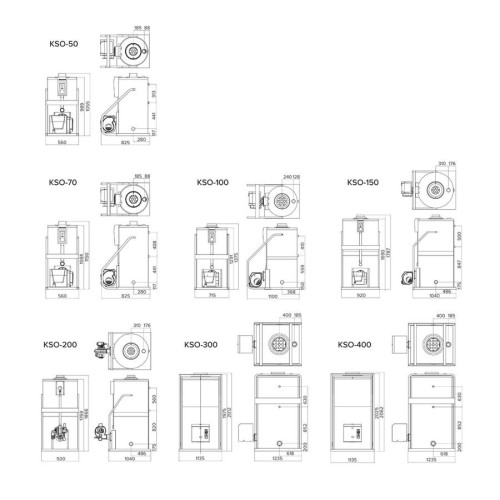 Напольный дизельный котел Kiturami KSO-50 R