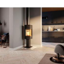 Печь-камин Nordpeis Quadro 1 6 кВт