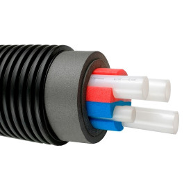 Теплотрасса Uponor Ecoflex Quattro 2х25х2,3-2х25х3,5 /175 (арт.1018147)