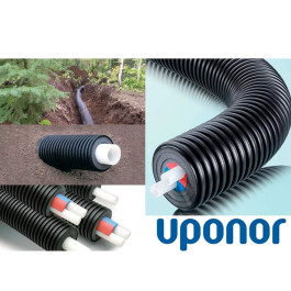 Теплотрасса Uponor Ecoflex Quattro 2х25х2,3-2х25х3,5 /175 (арт.1018147)