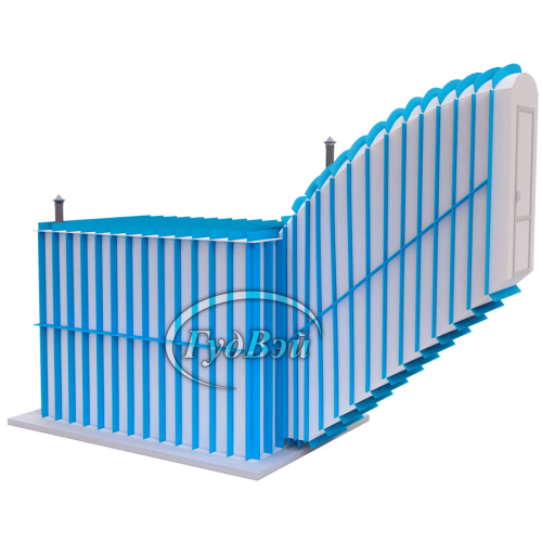 Пластиковый погреб ГудВэй Люкс 4*2м