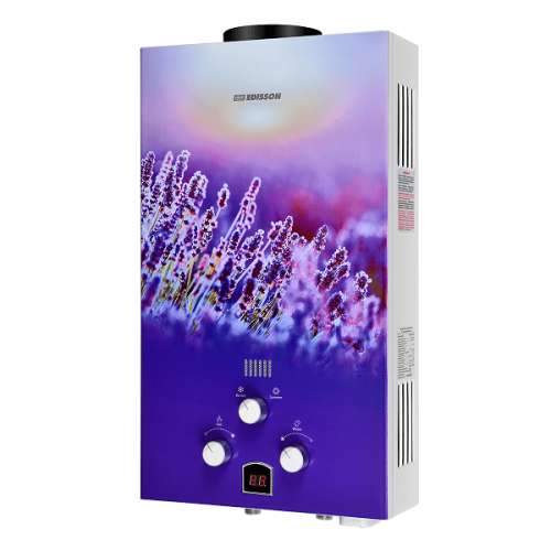 Газовая колонка Edisson Eco 20 GD Лаванда Газовая колонка Edisson Eco 20 GD Лаванда
