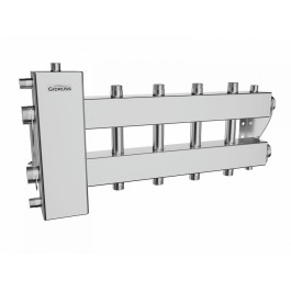 Коллектор нержавеющий Gidruss BMSS-150-5DU до 150 кВт 1 1/2" 5 контуров