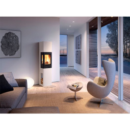 Печь-камин Nordpeis Lisboa топка S-18U 4кВт