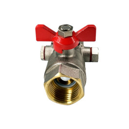 Запорный клапан Heizen Lock S15 с функцией подключения импульсной трубки и дренажа