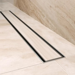 Трап для душа Bettoserb нержавеющий Compact Line 550 двухсторонняя вставка