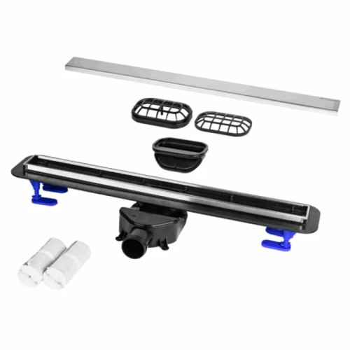 Трап для душа Bettoserb нержавеющий Compact Line 750 двухсторонняя вставка