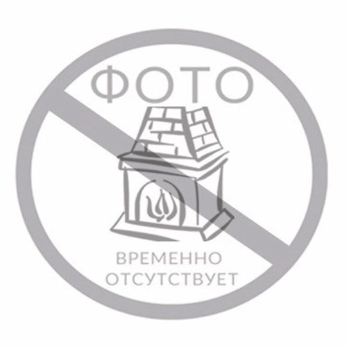 Печь-камин ABX Britania LPI кафельный цоколь коричневый