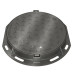 Люк чугун канализационный (К)Т Тяжелый С250 Т(С250)-2-60 ГОСТ 3634-2019 Н=100мм с замковым устройством и пружиной