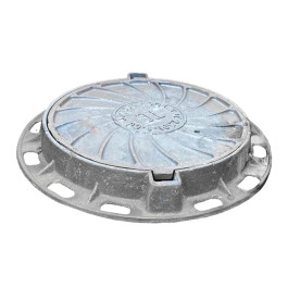 Люк чугун теплосеть (ТС)Т Тяжелый С250 Т(С250)-1-60 ГОСТ 3634-2019