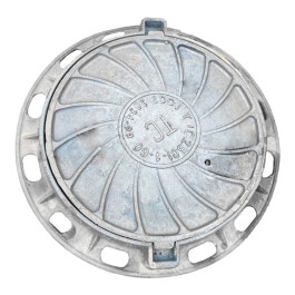 Люк чугун теплосеть (ТС)Т Тяжелый С250 Т(С250)-1-60 ГОСТ 3634-2019