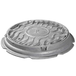 Люк чугун Завод-Универсал канализационный (К) Т тяжелый Т(С250)-1-61