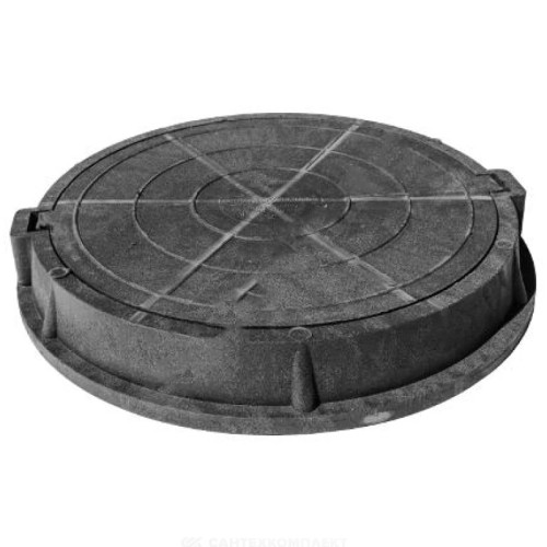 Люк полимер Сантехкомплект (легкий усиленный) 760х630мм Н=110мм 30кН