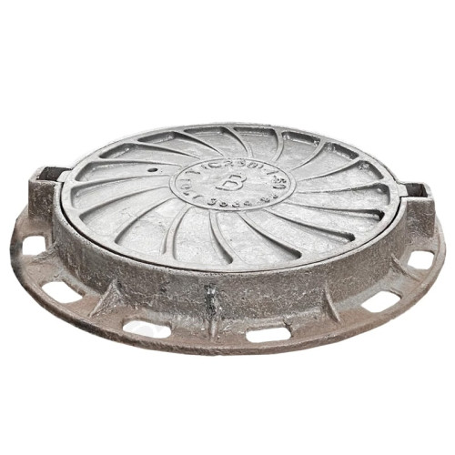 Люк чугун канализационный (В)Т Тяжелый С250 Т(С250)-1-60 ГОСТ 3634-2019